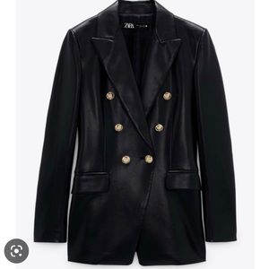 Leather blazer jacket ❤️